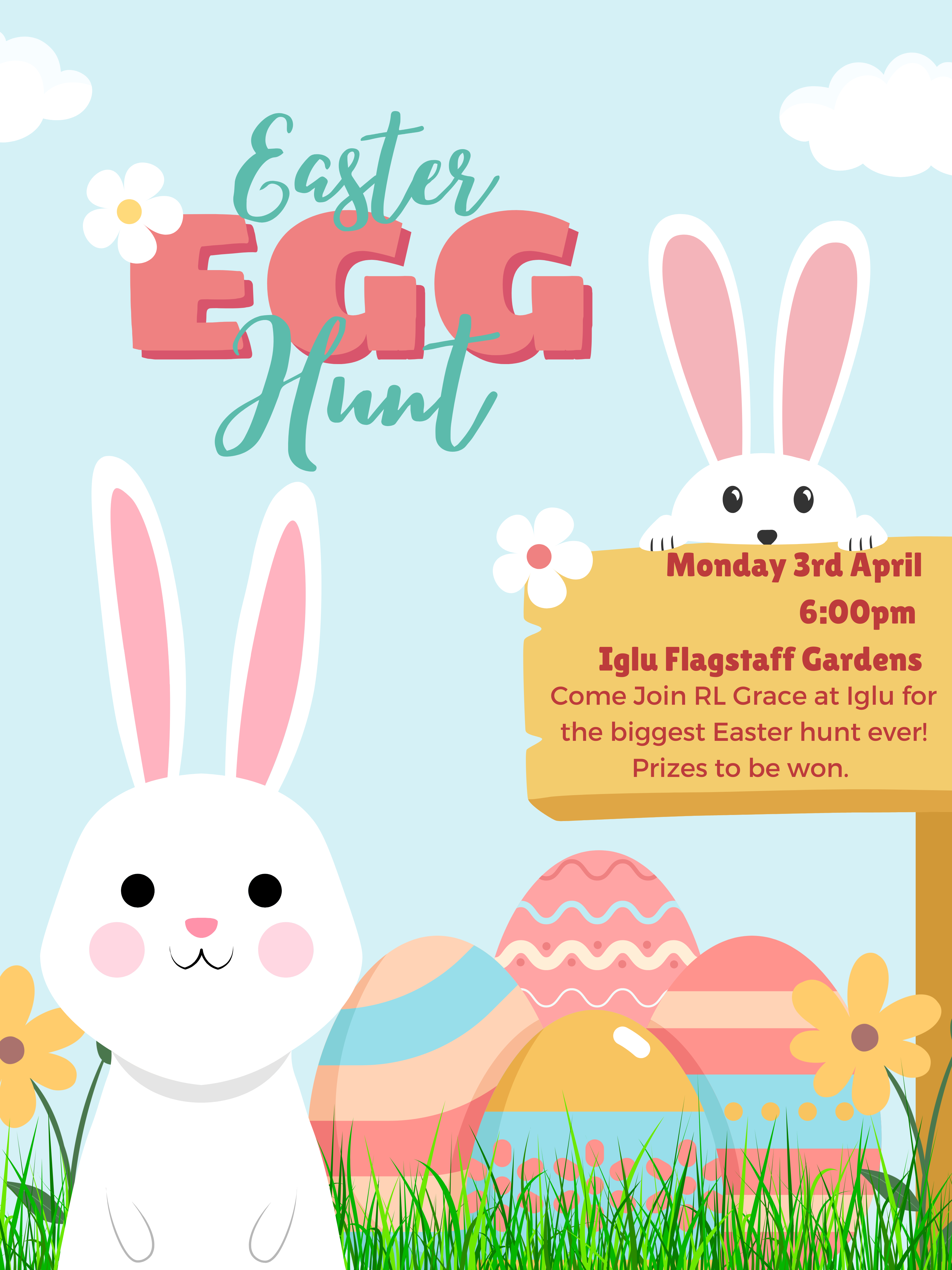 Easter Egg Hunt! – My Iglu Flagstaff Gardens