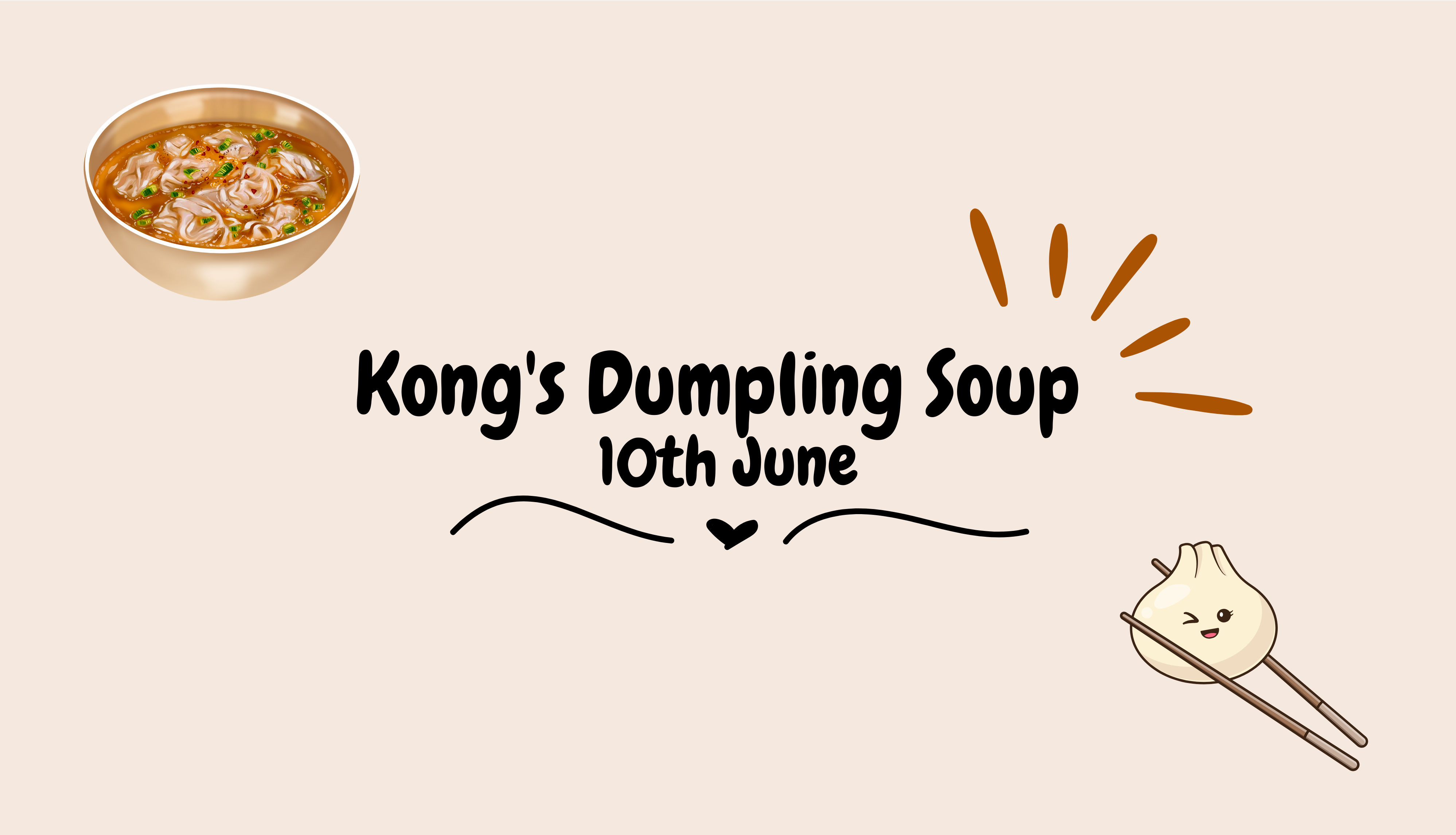 Special Breakfast – Kong's Dumpling Soup