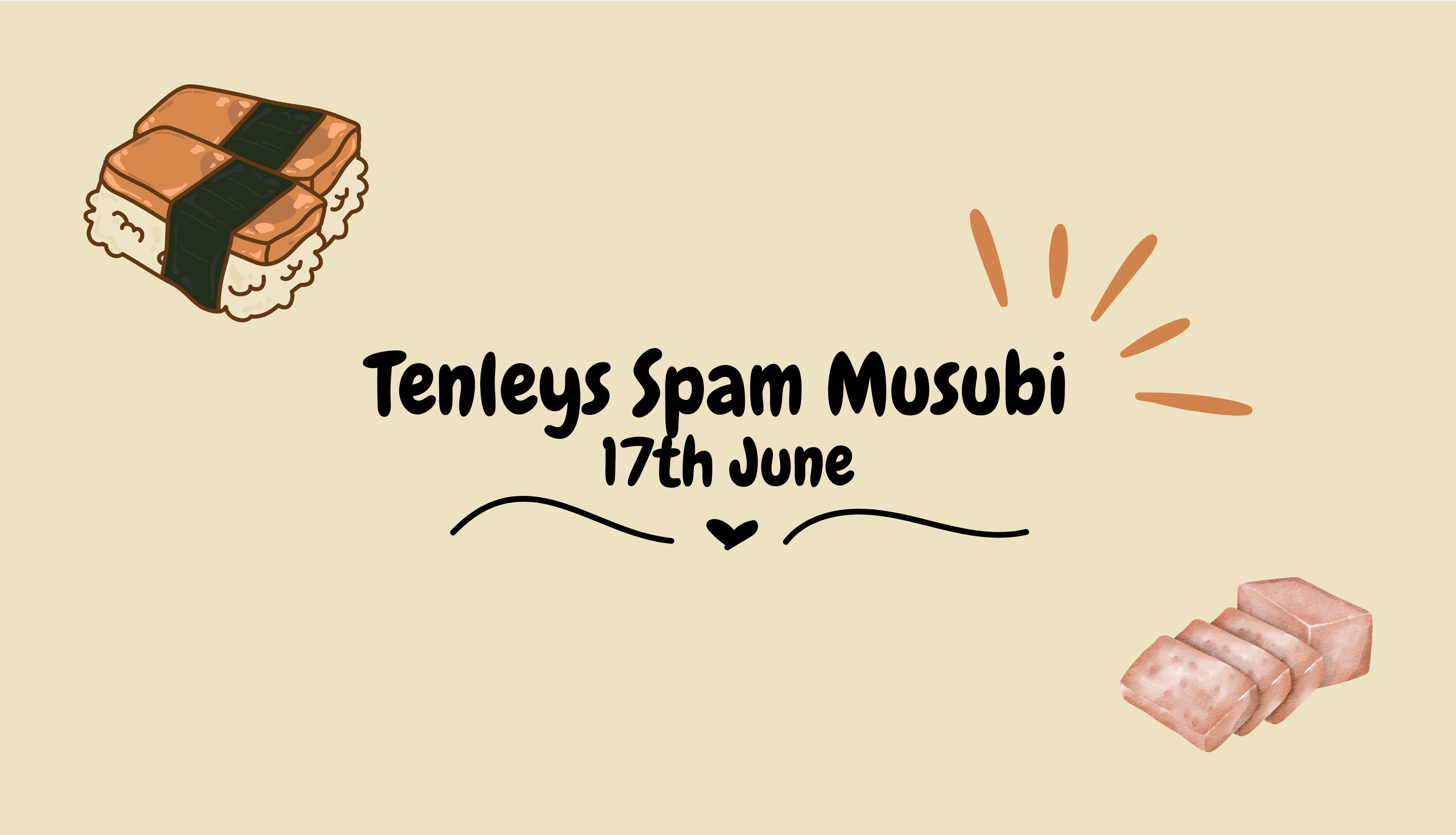 Special Breakfast – Tenley's Spam Musubi