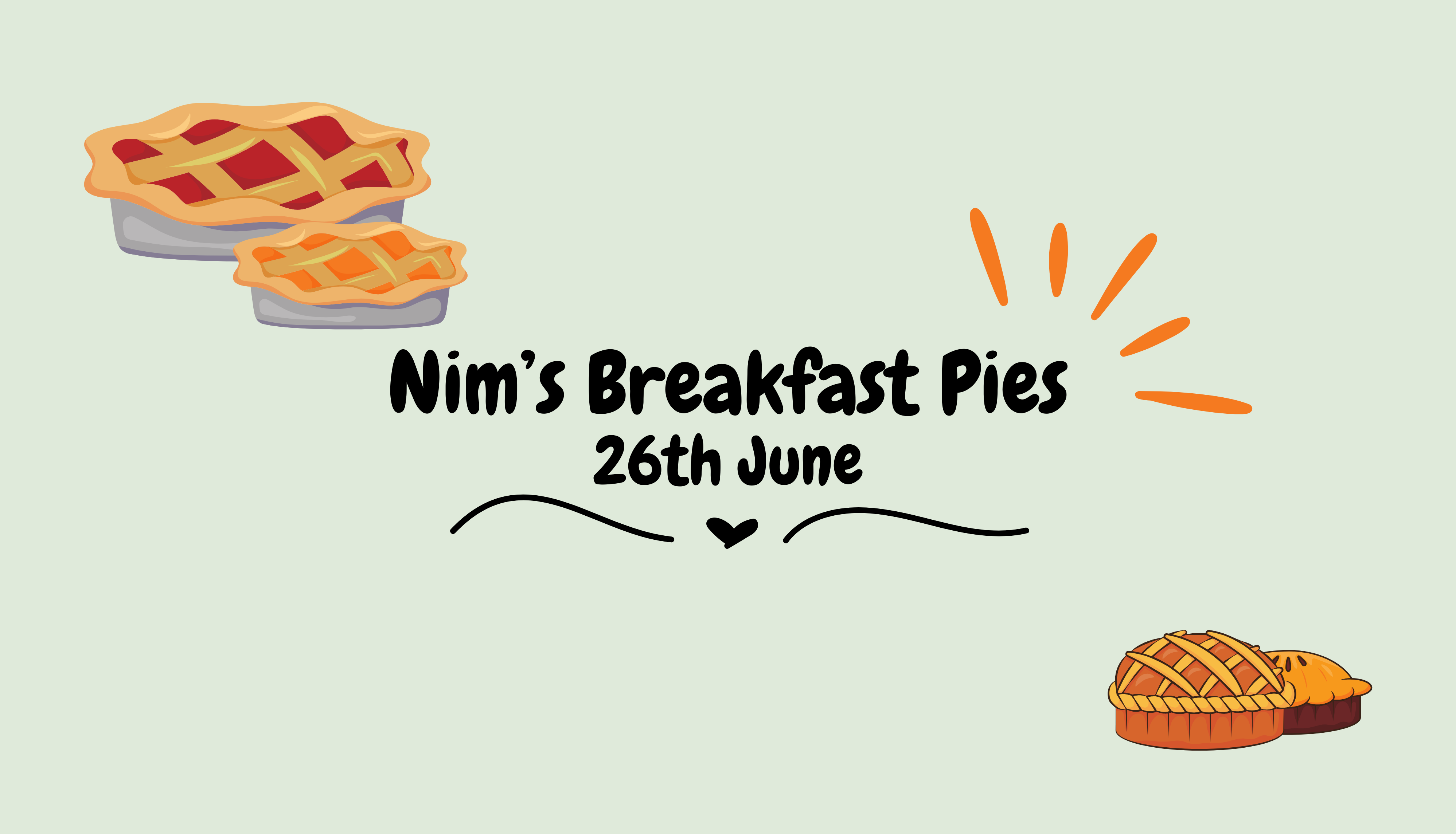 Special Breakfast – Nim's Breakfast Pies