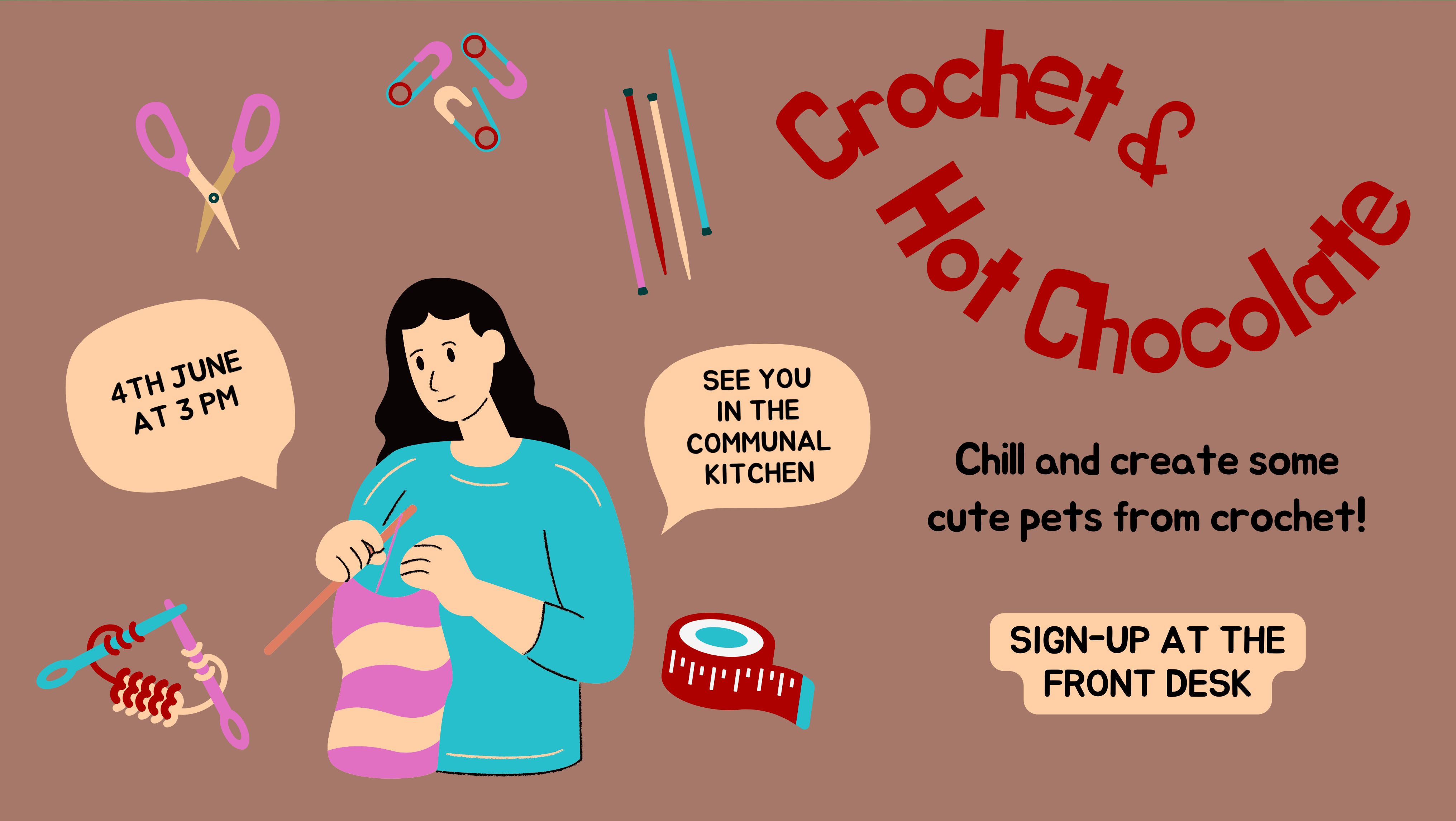 Crochet & Hot Chocolate