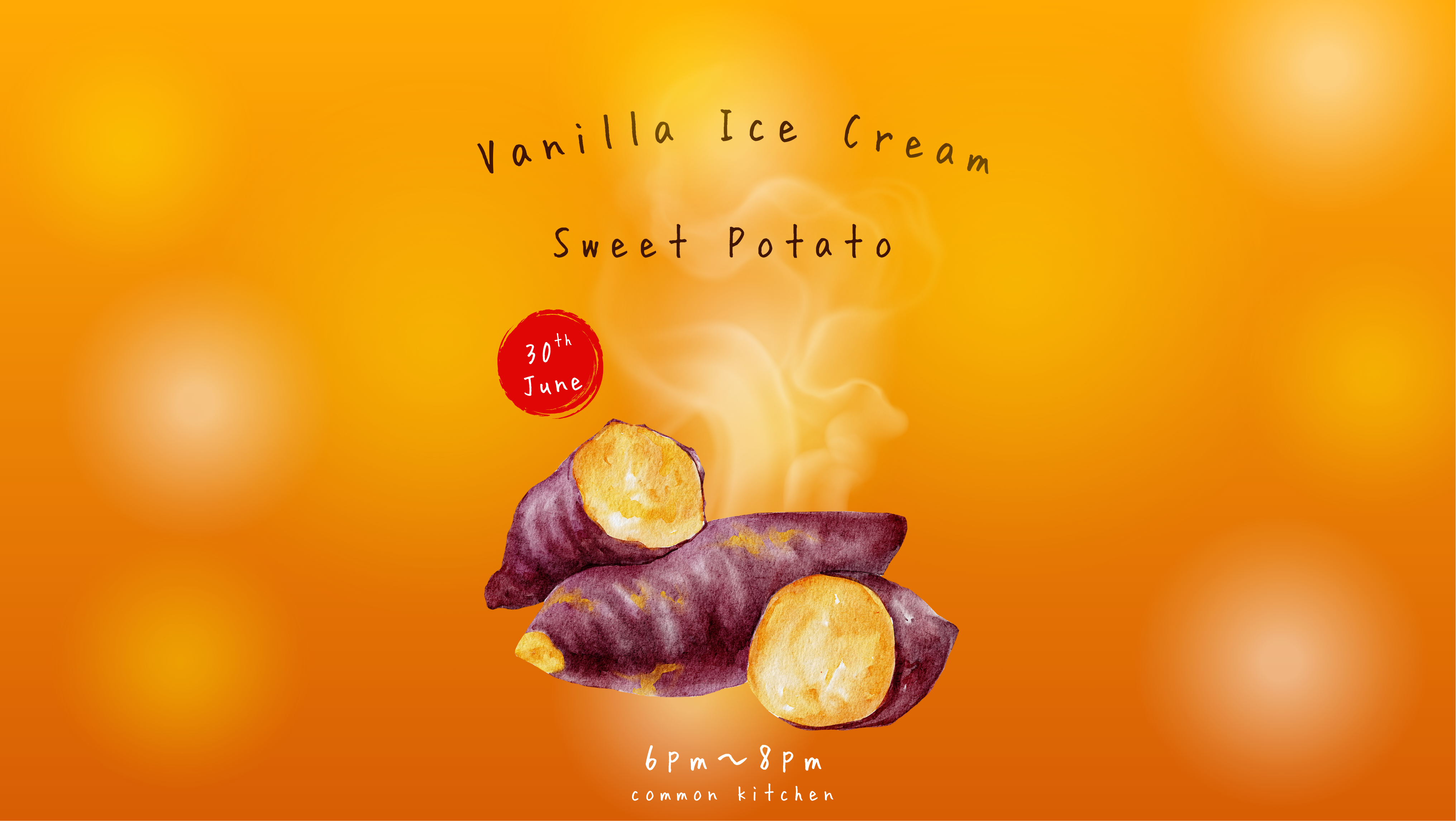 Make Sweet Potato Ice Cream with us!