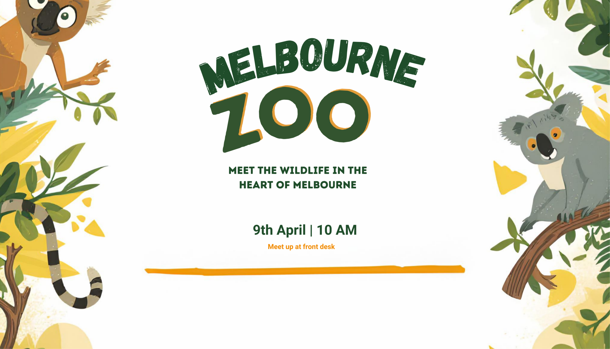 Melbourne Zoo excursion