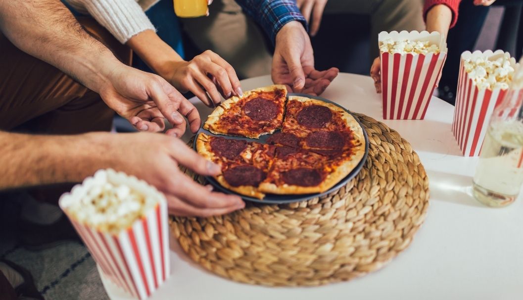 End of semester - Pizza and movie night