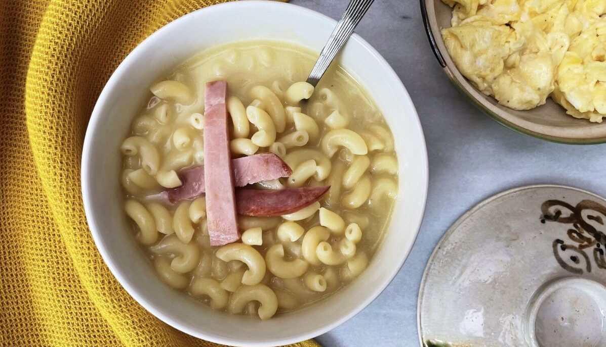 Special Breakfast: Hong Kong Macaroni Soup